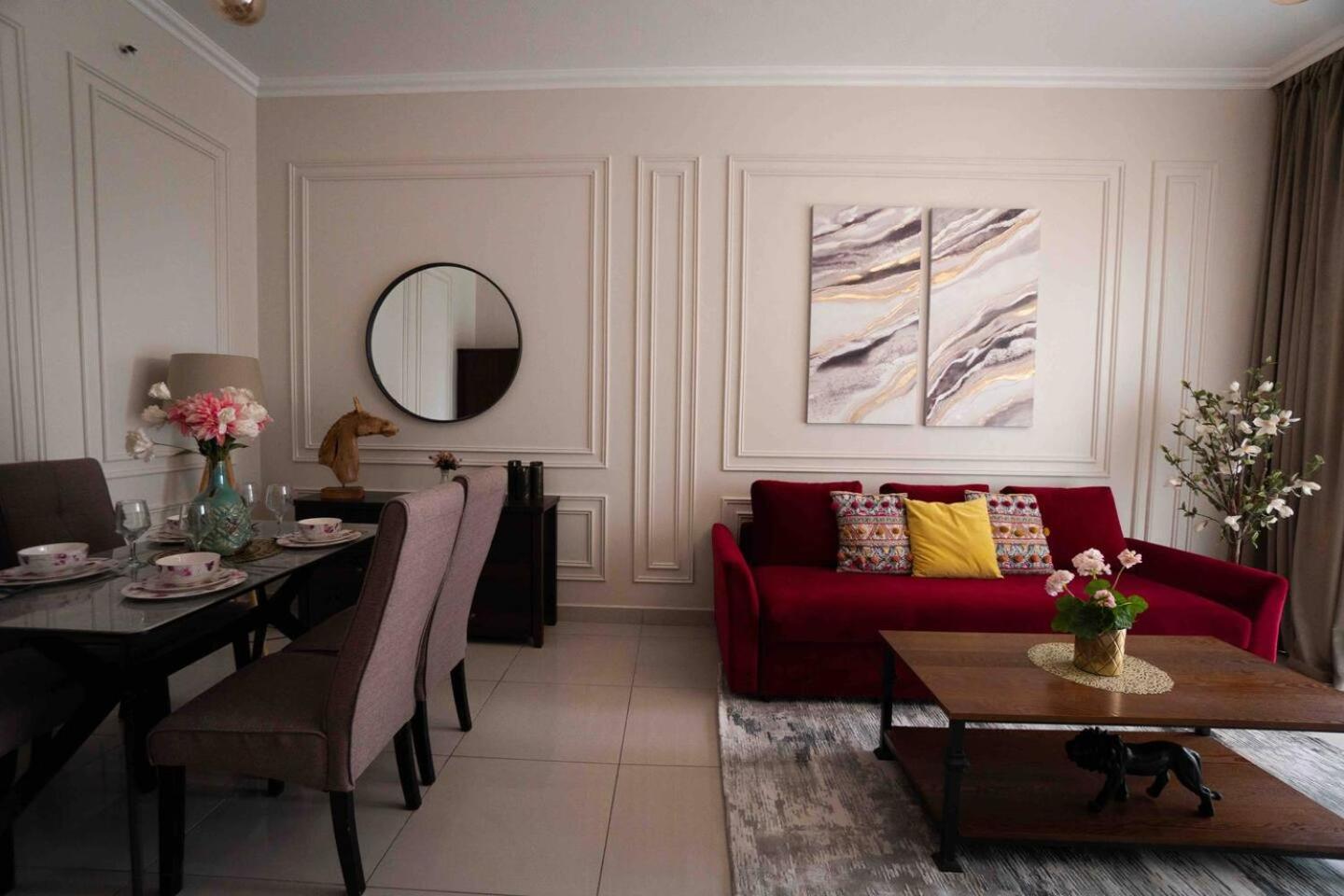 Feel Like Home Away From Home On 34Th Floor Dubai Buitenkant foto